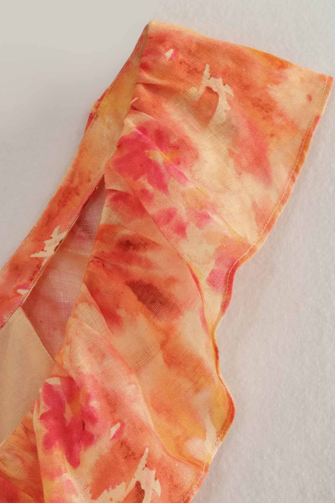 Piper | Women's Floral Ruffle V-Neck Maxi Dress