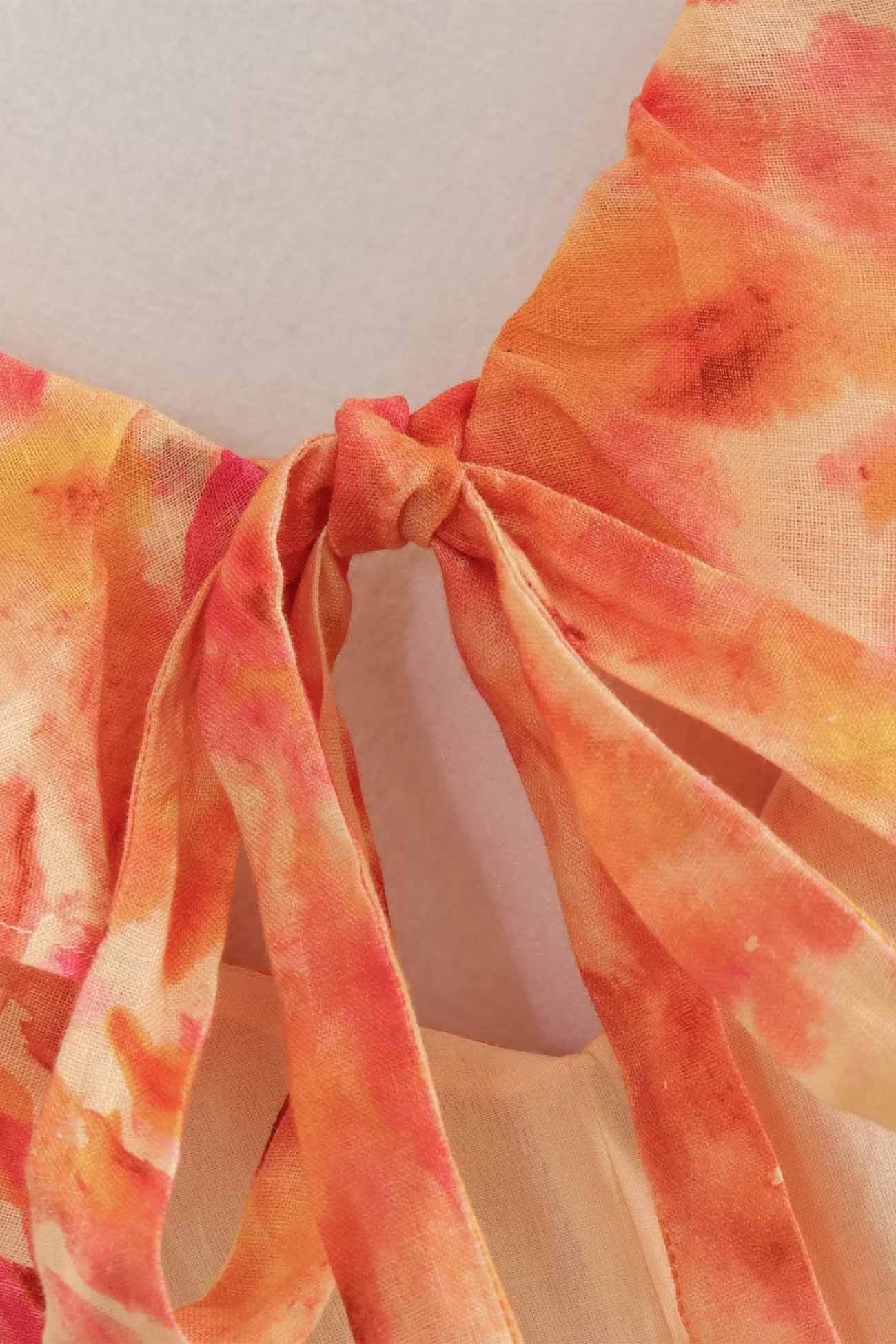 Piper | Women's Floral Ruffle V-Neck Maxi Dress