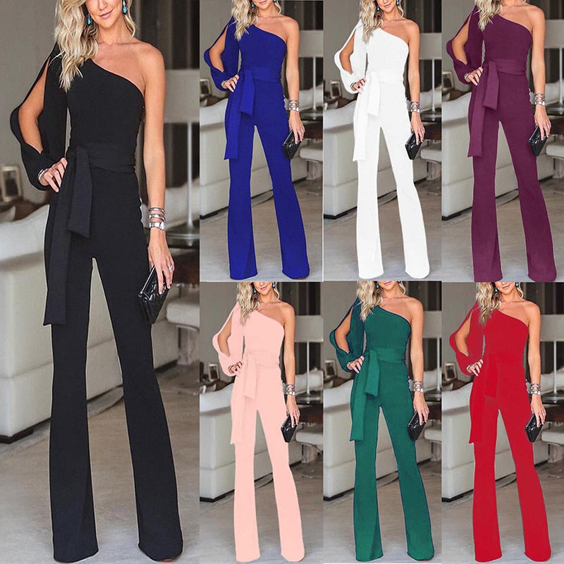 Tara | Summer Jumpsuit with Flared Pants