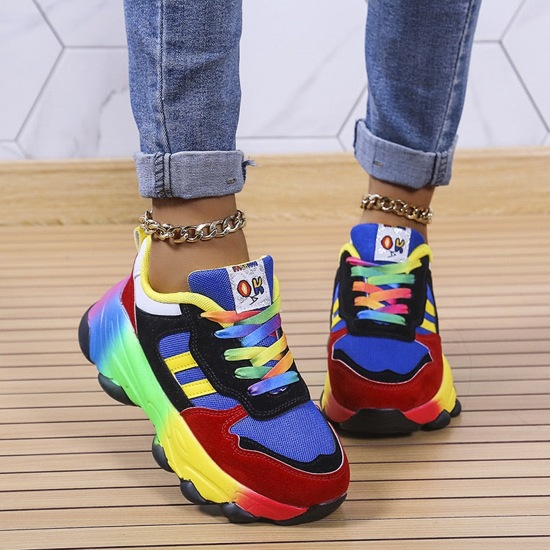 Clio | Orthopedic Rainbow Comfort Shoes