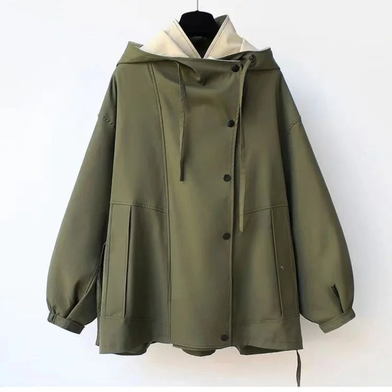 Harper - Trendy Hooded Waterproof Coat