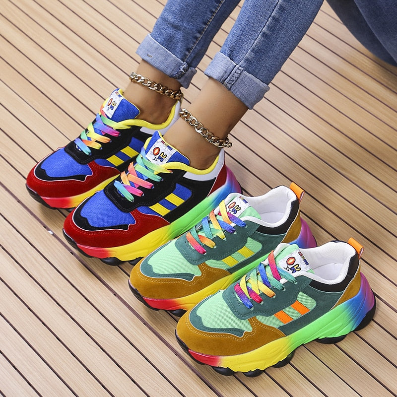 Clio | Orthopedic Rainbow Comfort Shoes
