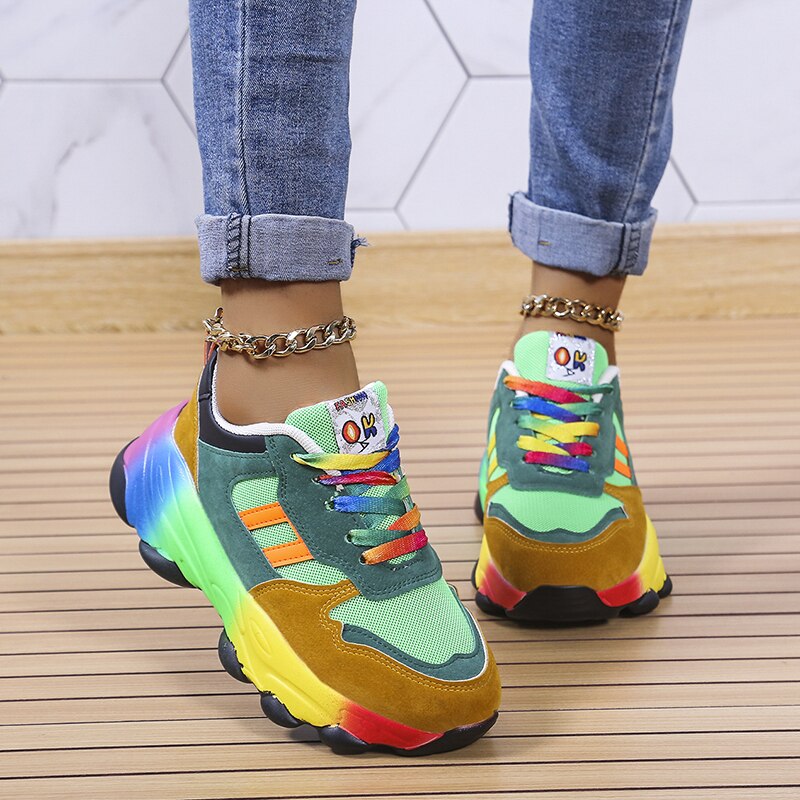 Clio | Orthopedic Rainbow Comfort Shoes