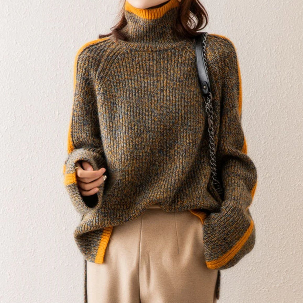 Women's Premium Winter Rope Sweater