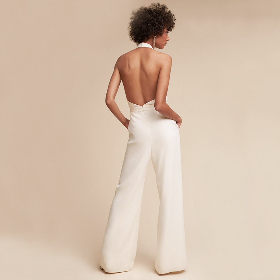 Isla | Elegant Women's Sleeveless Wide-Leg Jumpsuit