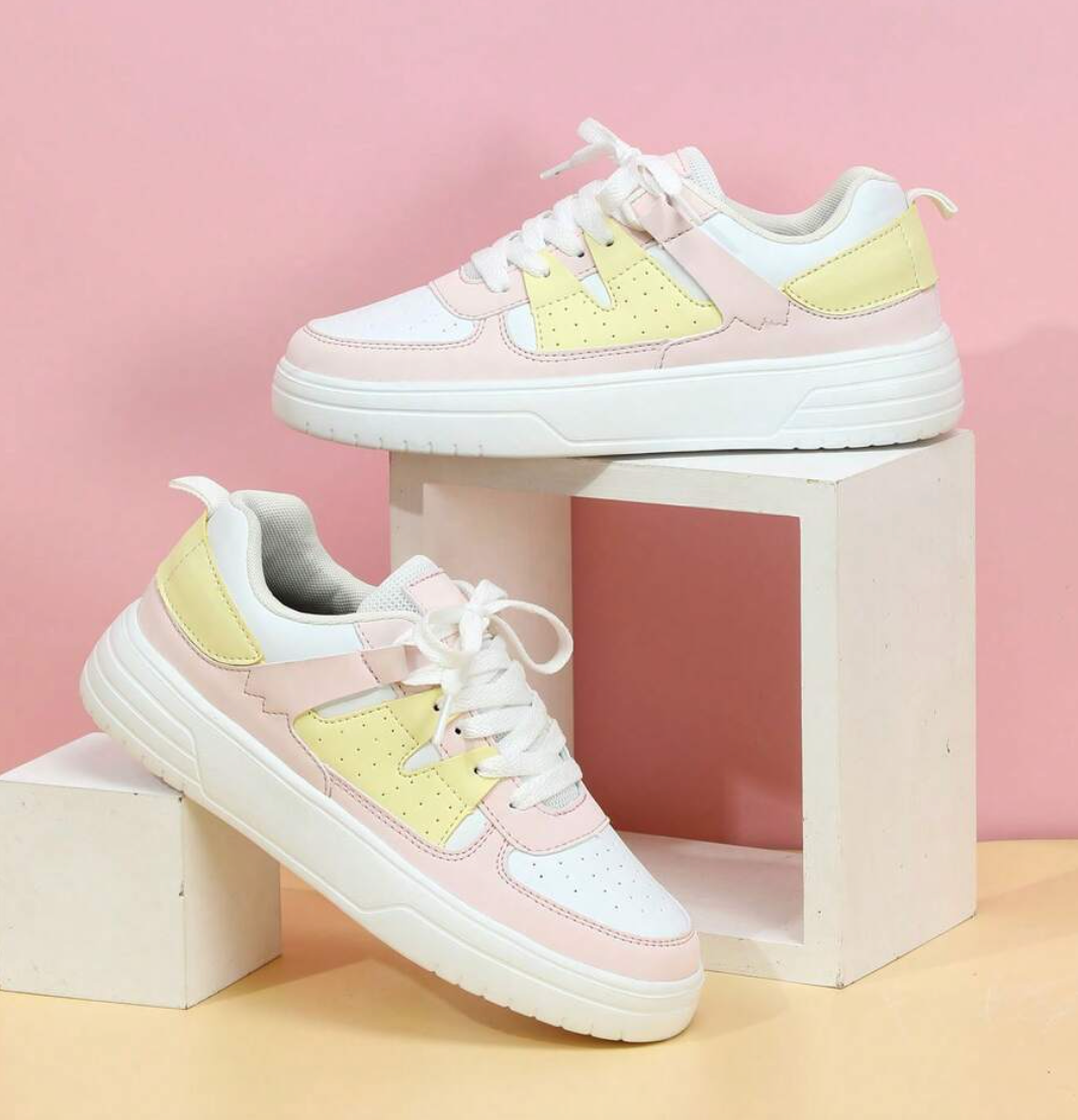 Women's Premium Rainbow Sneakers