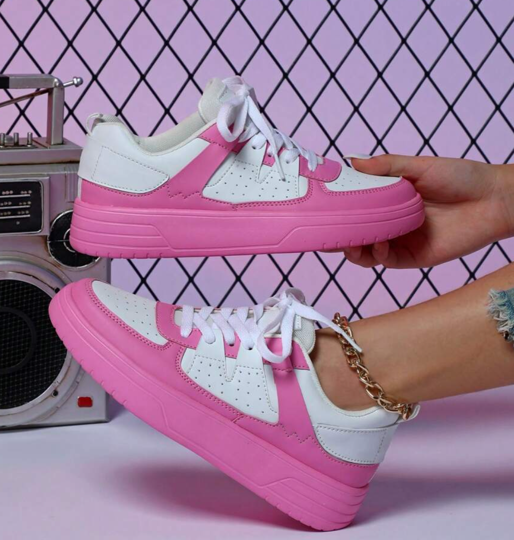 Women's Premium Rainbow Sneakers
