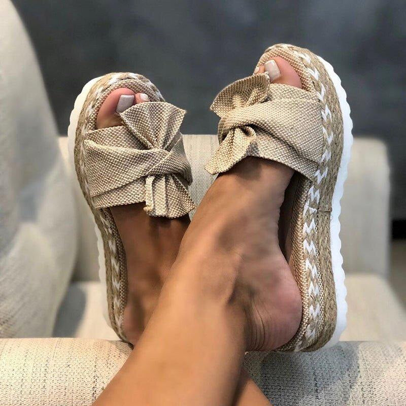 Ava | Elegant Women's Orthopedic Sandals with Bow