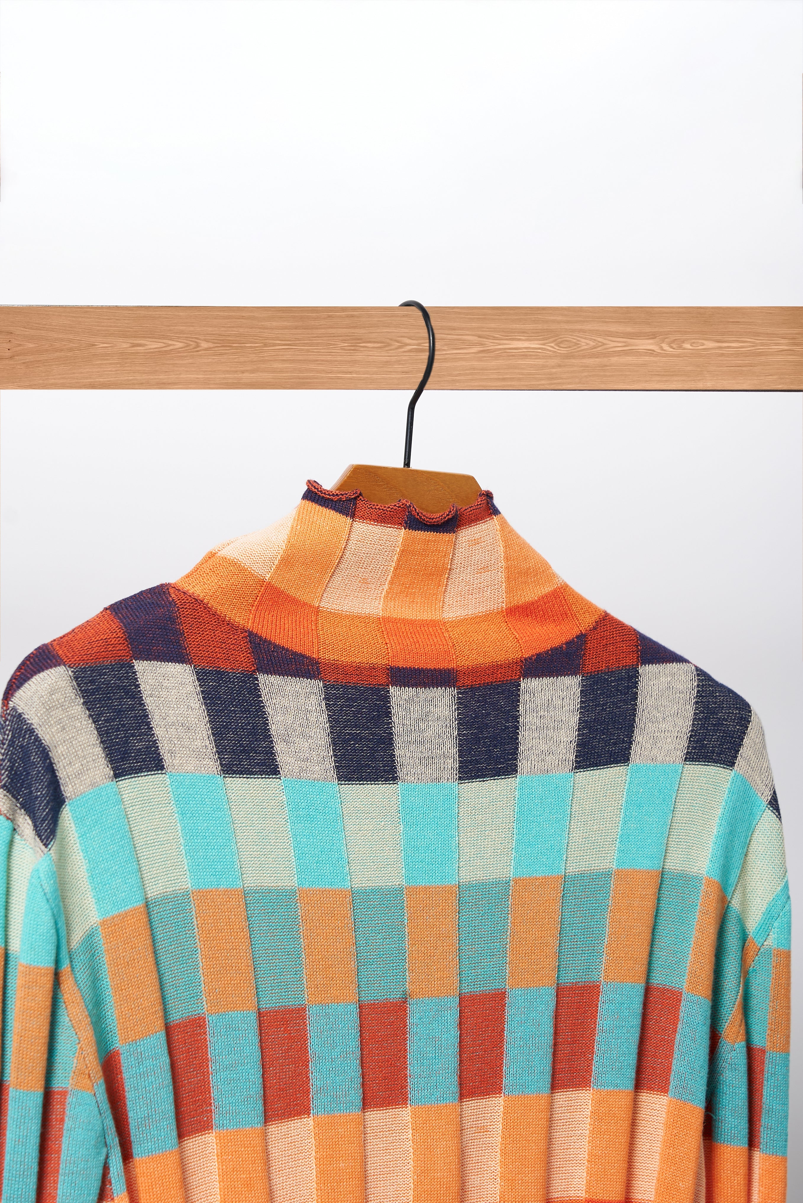 Chloe | Cashmere Patchwork Knit Top