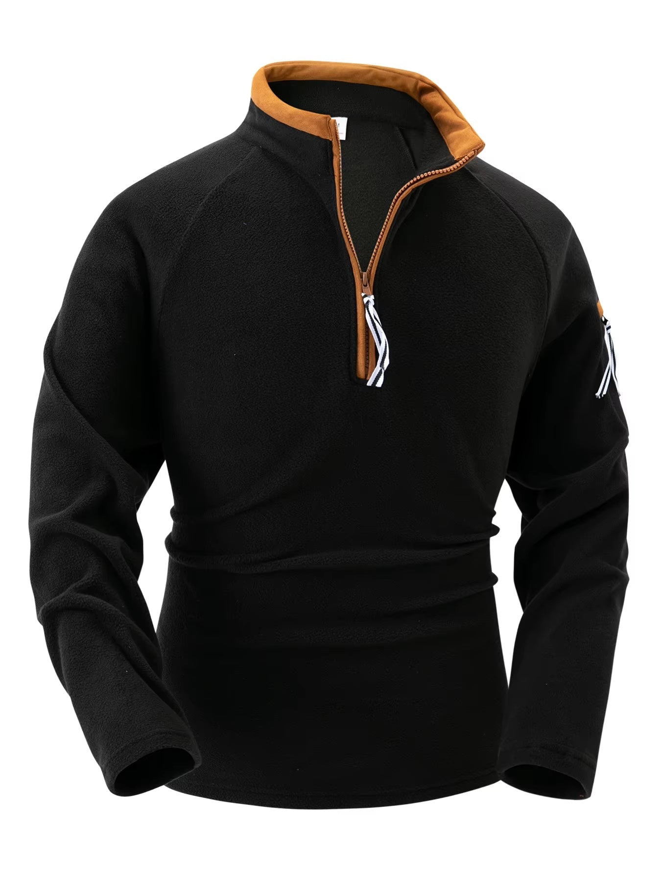 Men's Zip Neck Warm Elegant Sweater