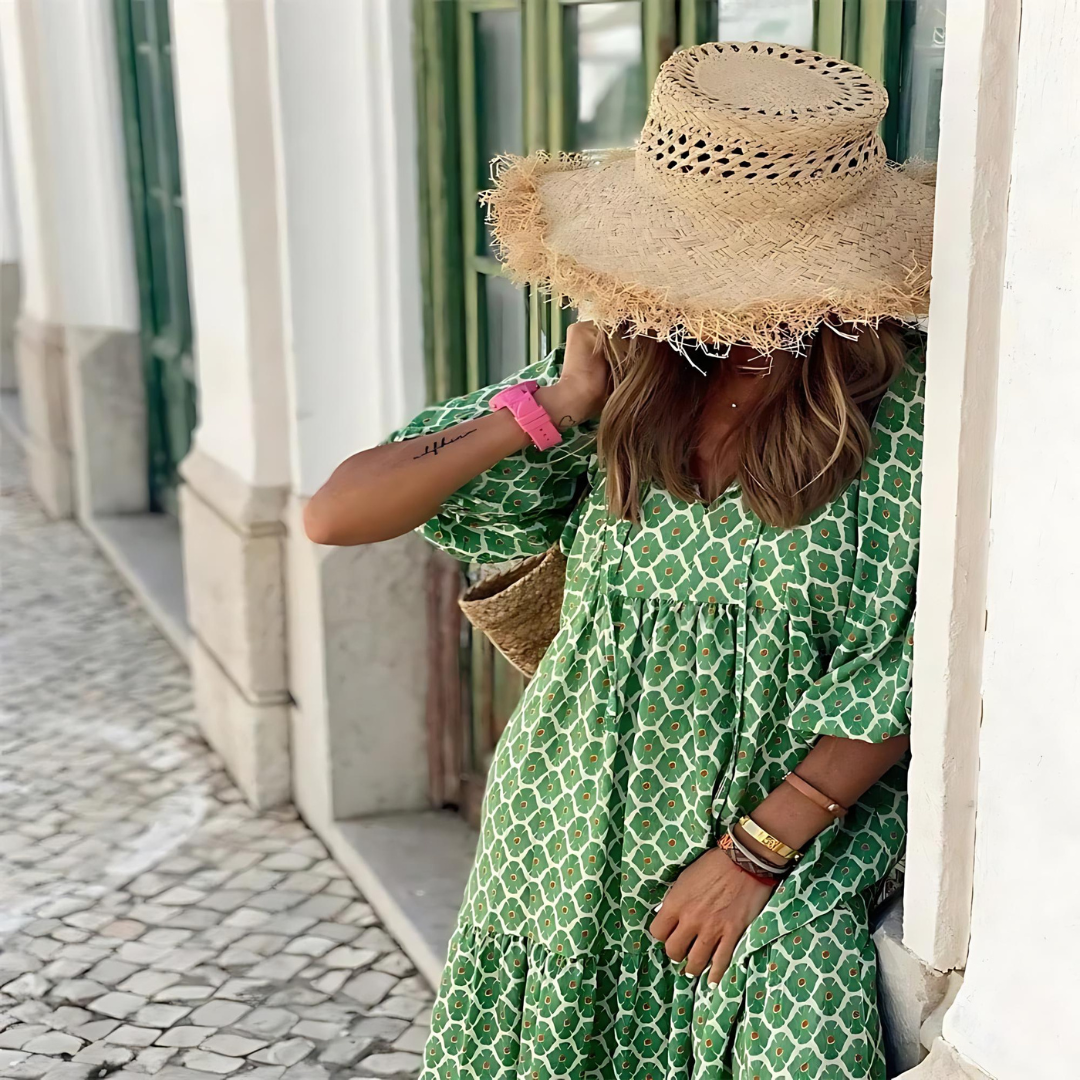 Charlotte | Lightweight Floral Dress for Sunny Days