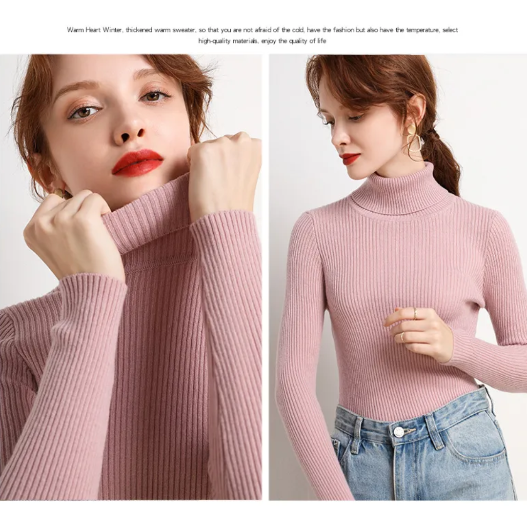 Lorrie | Cashmere Turtleneck