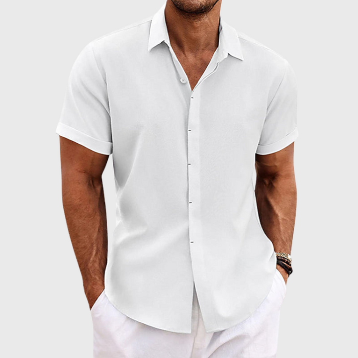 Jack | Men's Short Sleeve Linen Shirt