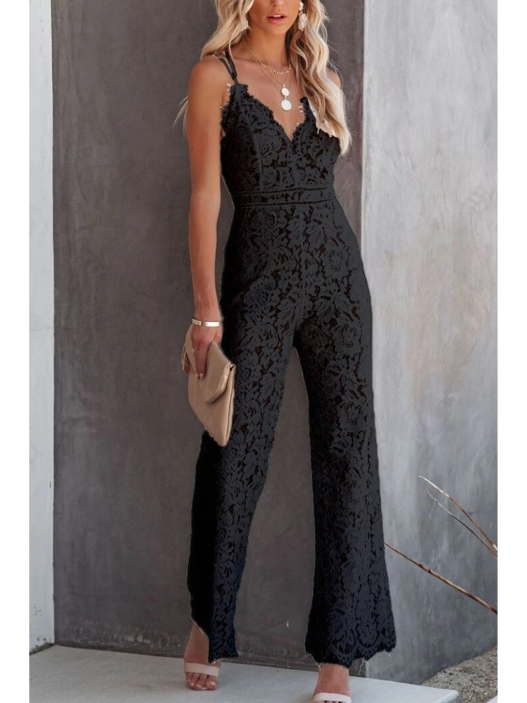 Lily | Elegant Summer Jumpsuit with V-Neck