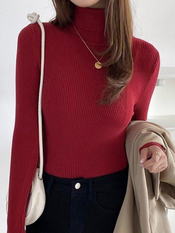 Lorrie | Cashmere Turtleneck