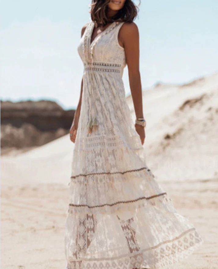 Ruby | Flowy Bohemian Style Dress