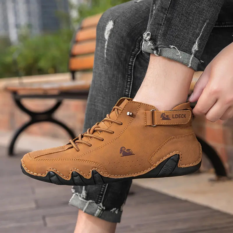 Darwin - Orthopedic Leather Men's Sneakers
