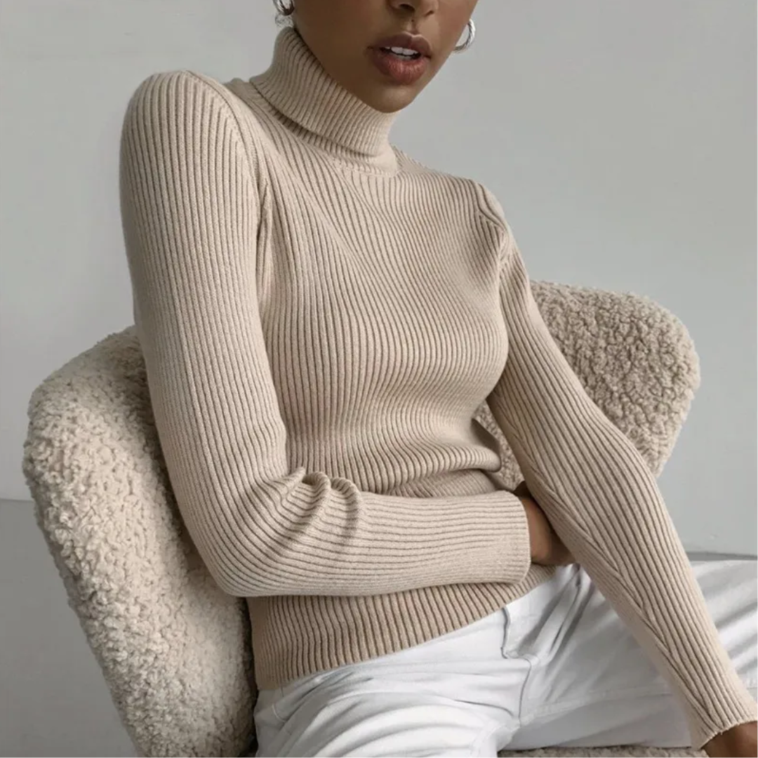 Lorrie | Cashmere Turtleneck