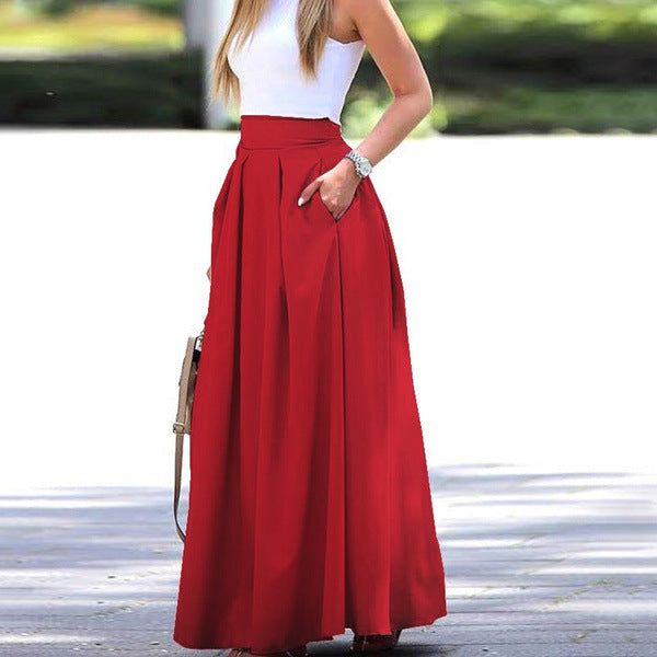 ALICE | Chic High-waisted Pleated Skirt