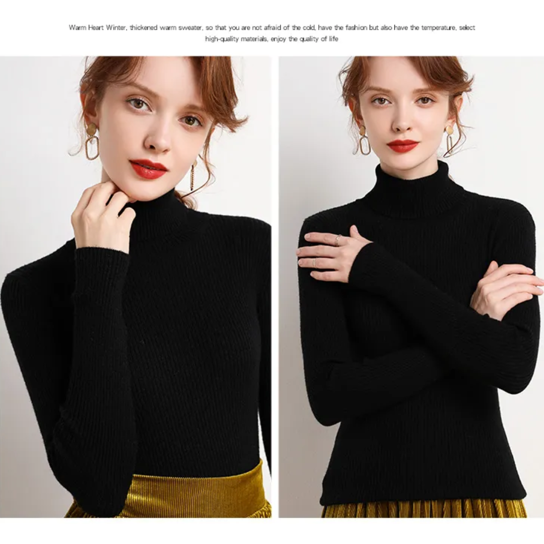 Lorrie | Cashmere Turtleneck