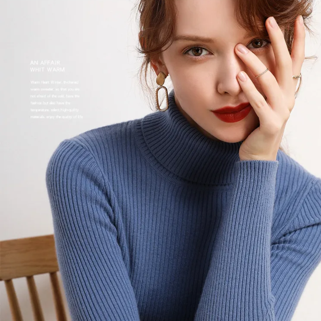 Lorrie | Cashmere Turtleneck