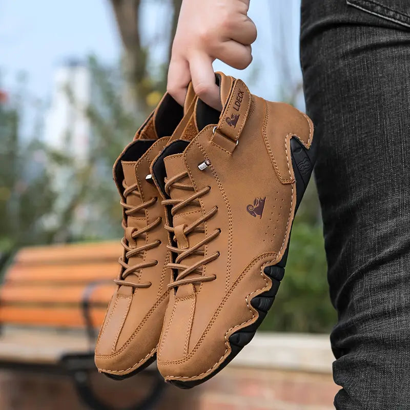 Darwin - Orthopedic Leather Men's Sneakers