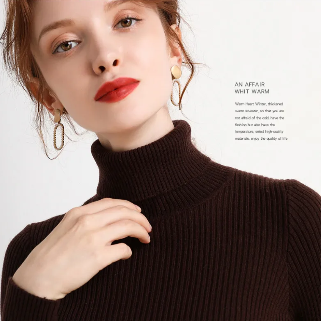 Lorrie | Cashmere Turtleneck