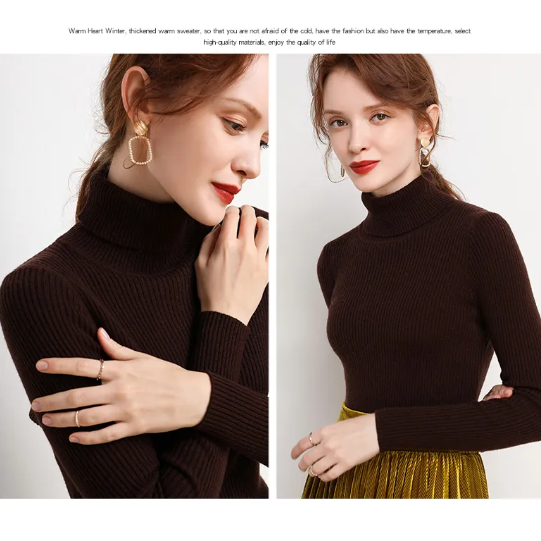 Lorrie | Cashmere Turtleneck