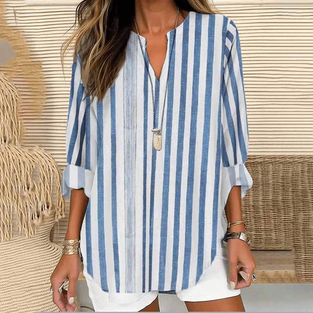 Sophie | Women's V-Neck Long Sleeve Top