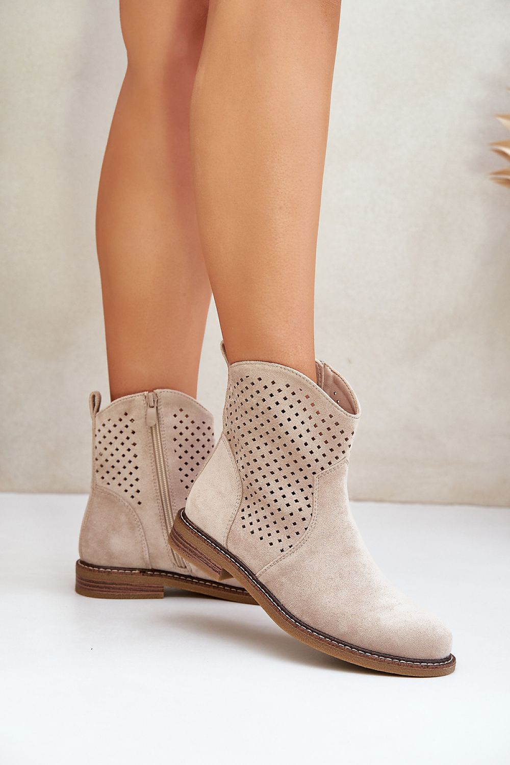 Ava | Eco Suede Cowboy Boots for Women
