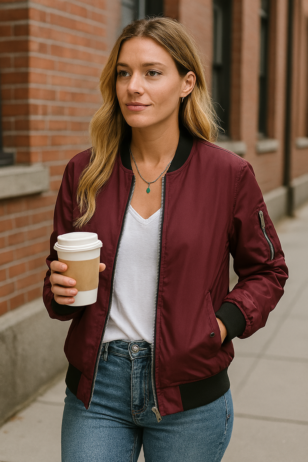 Lizy | Stylish Women's Bomber Jacket