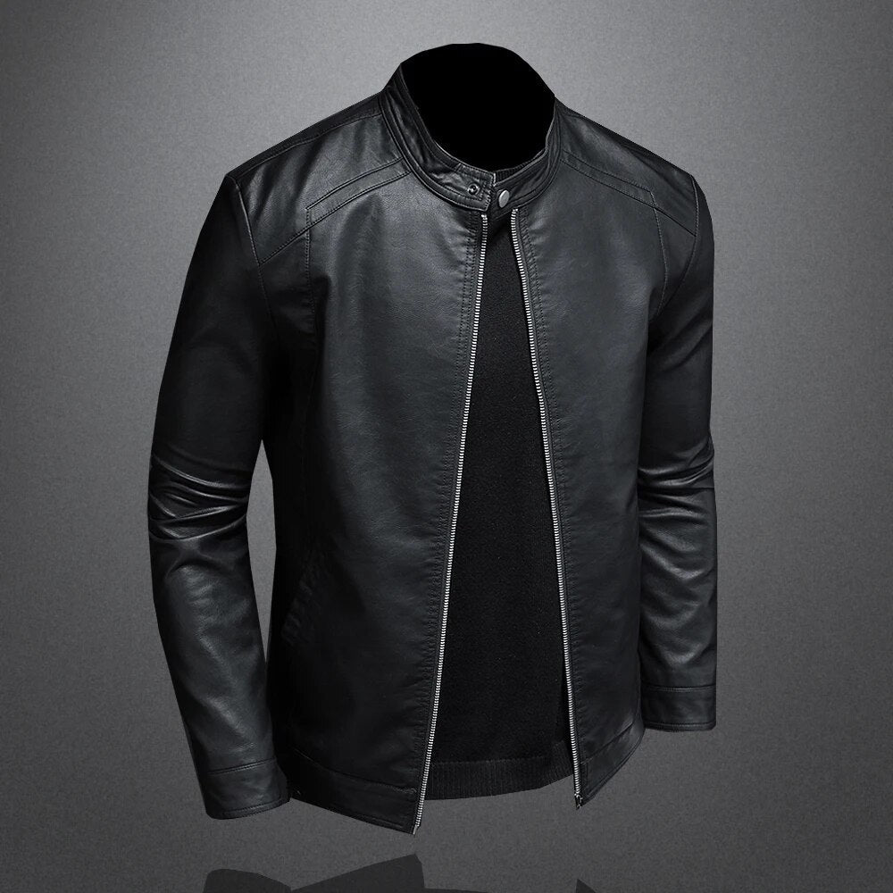 Classic Leather Jacket for Men