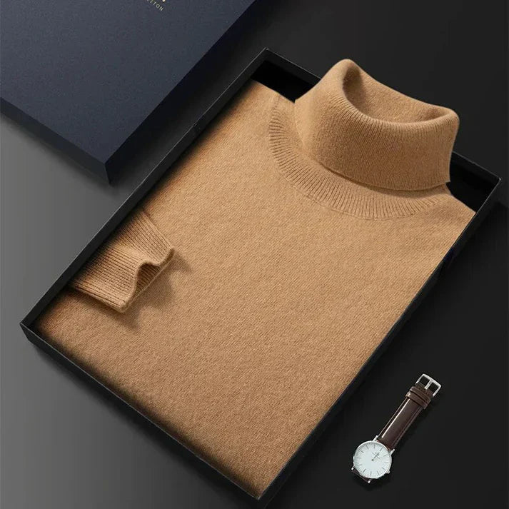 Otto | Premium Cashmere Turtleneck Pullover