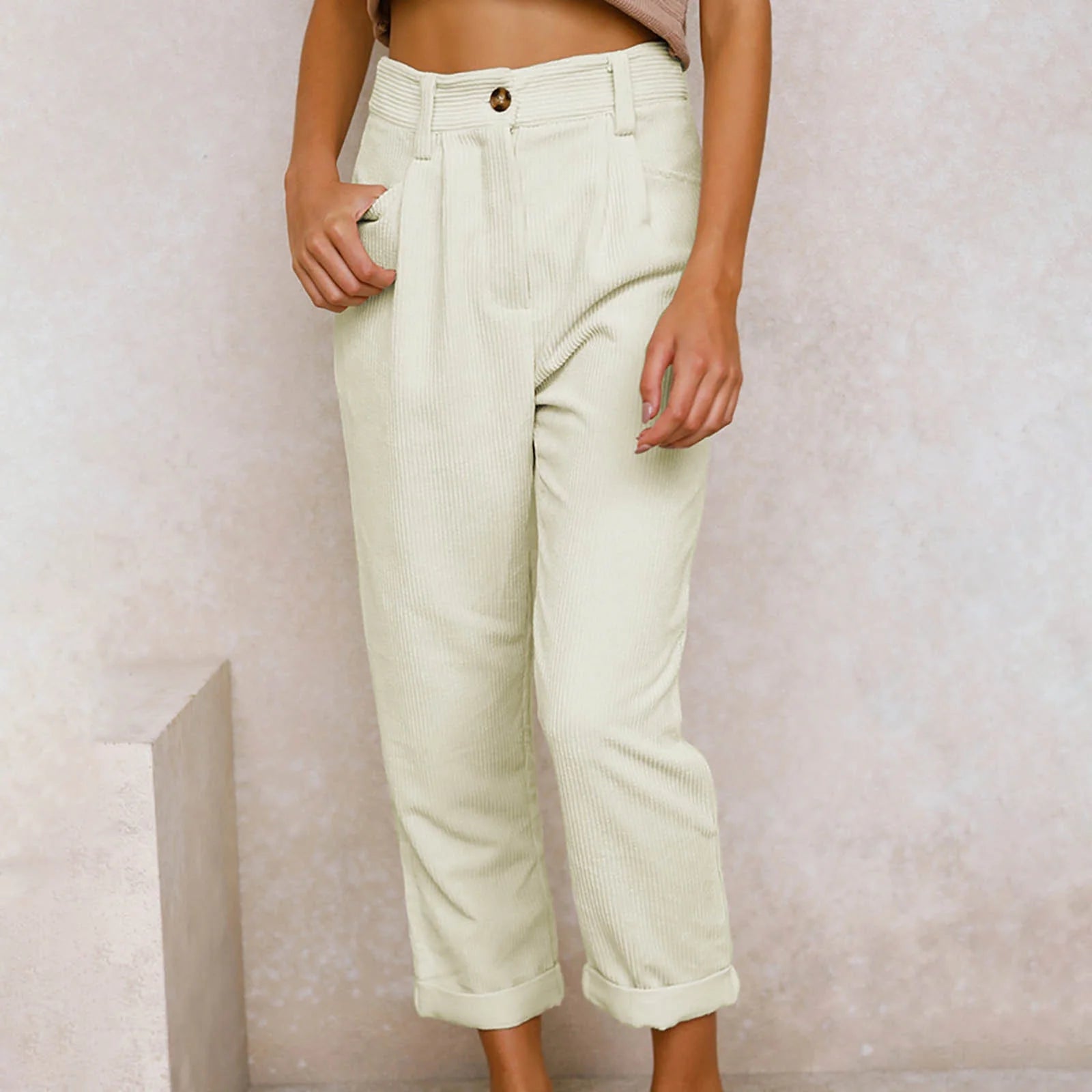 EMMA | Corduroy Wide-Leg Pants