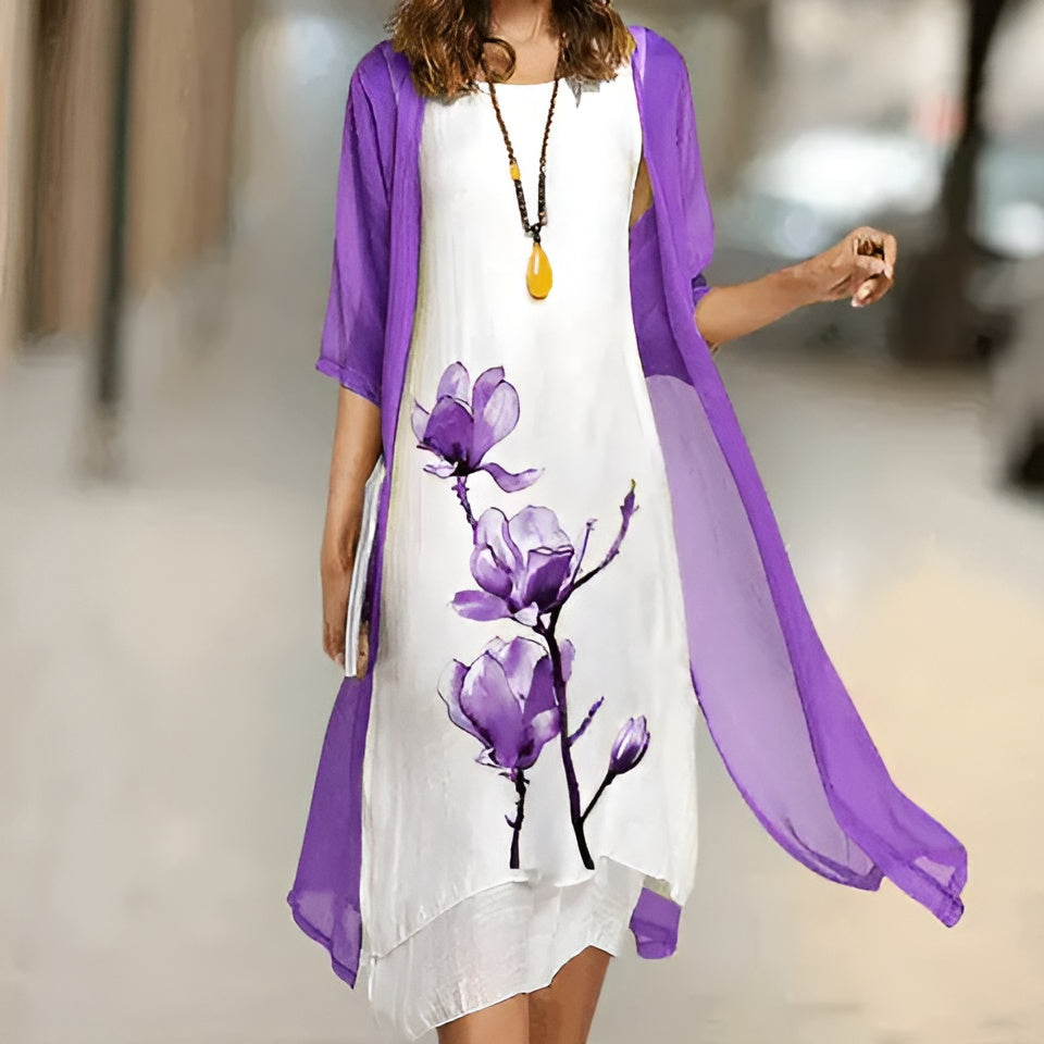 Dress with Free Cardigan
