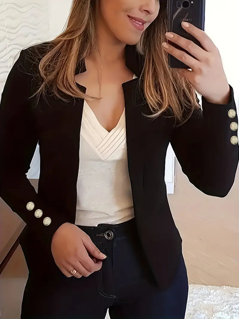 Tahlia | Office Buttoned Casual Blazer