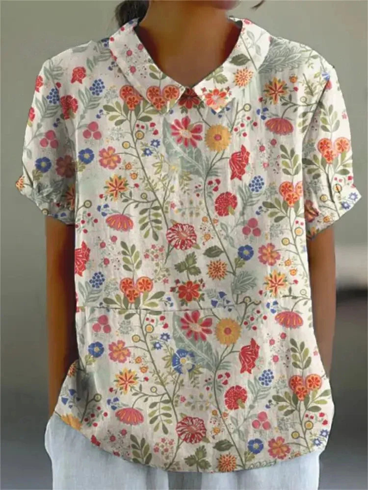 Flora | Structured Cotton Poplin Shirt