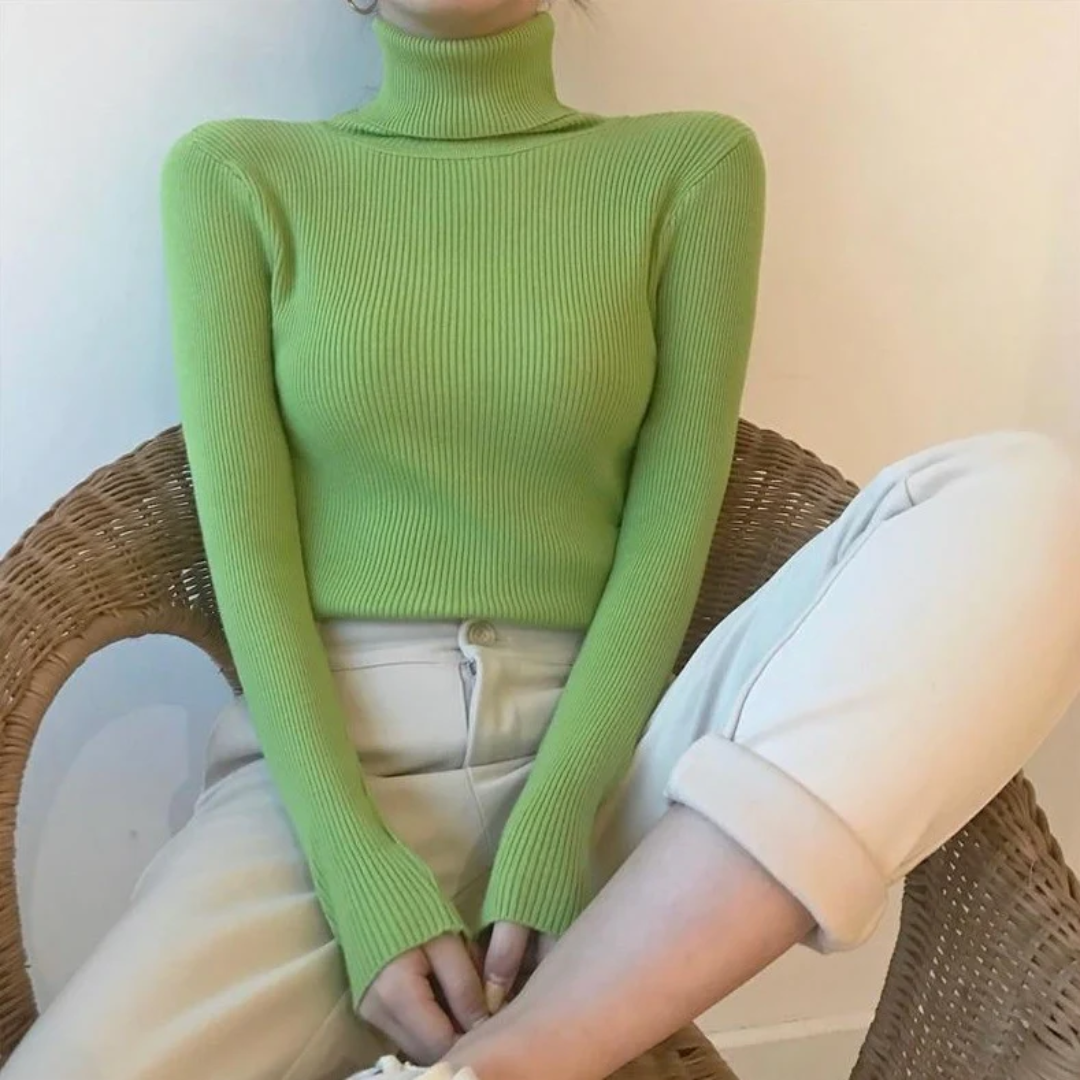 Lorrie | Cashmere Turtleneck