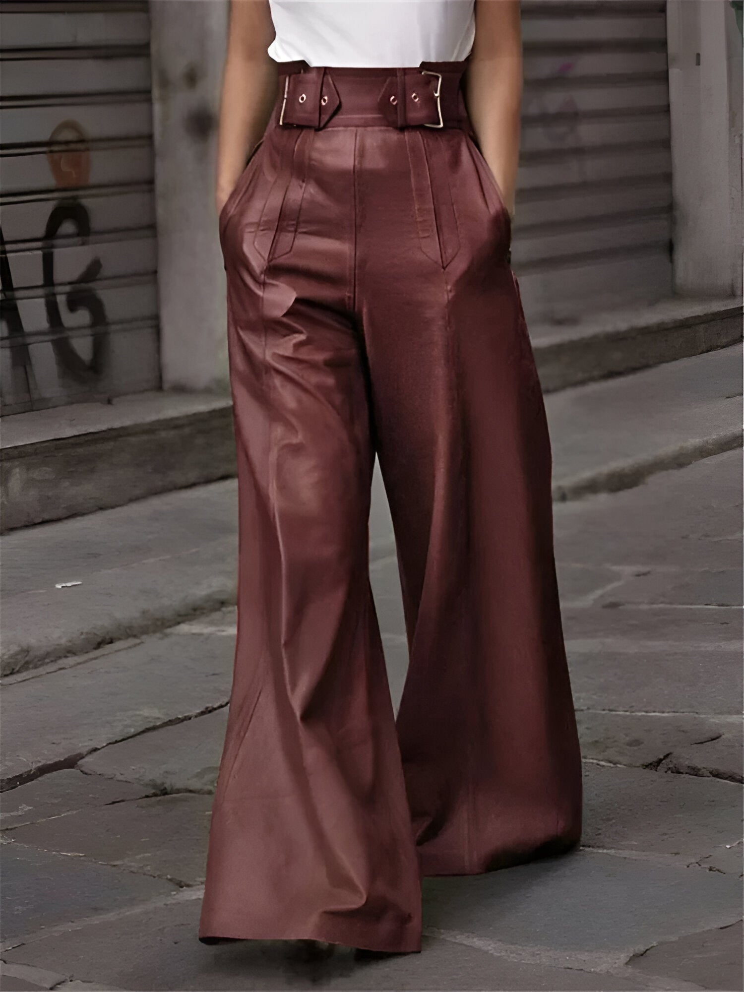 Elegant Wide Leg Pants