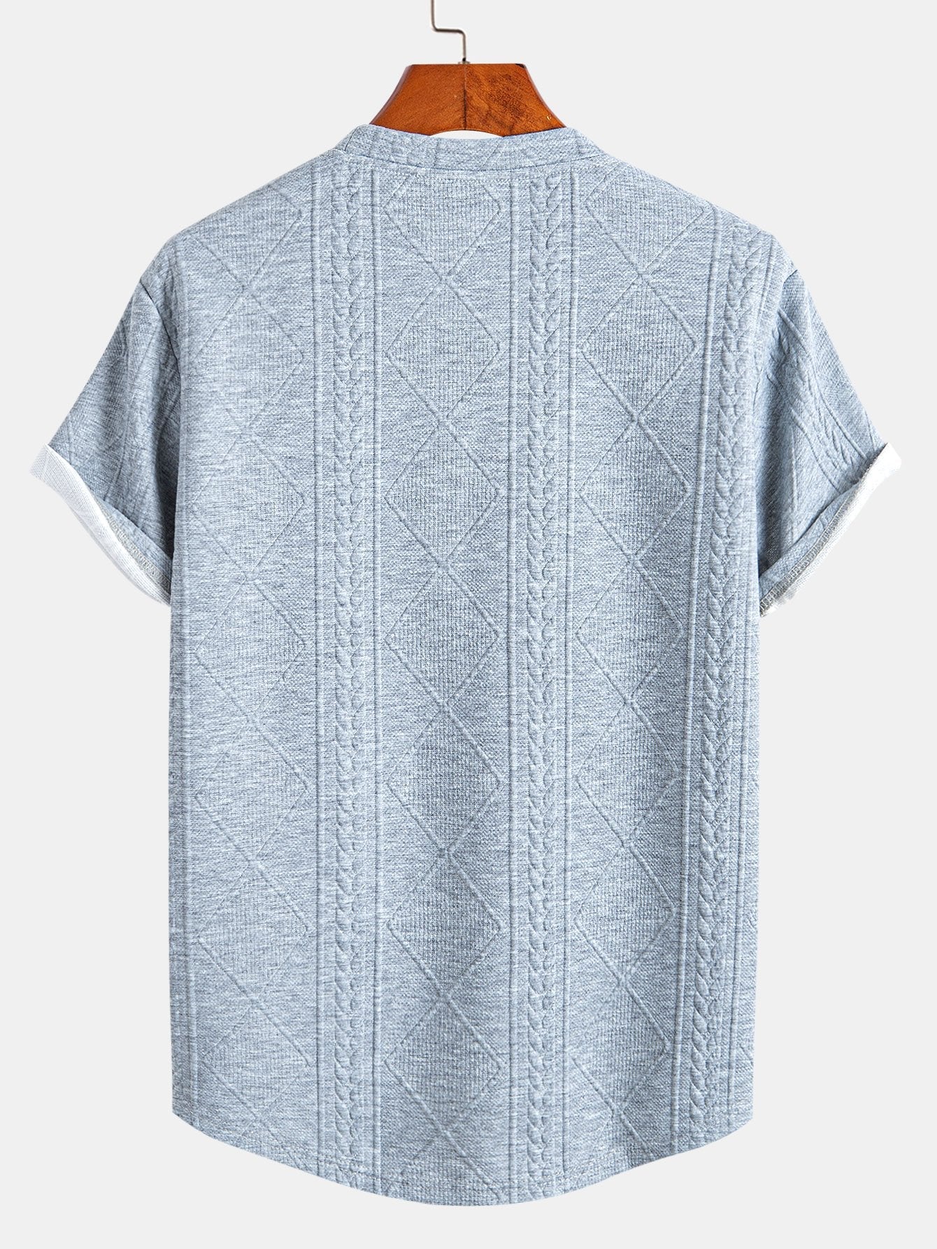 Harrison | Men's Geometric 2 Piece T-Shirt & Shorts Set