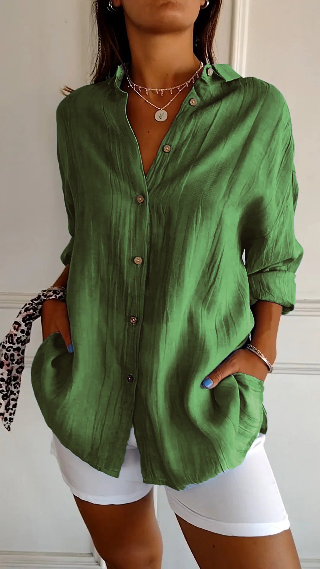 Willow | Women's Button Down Shirt for Summer