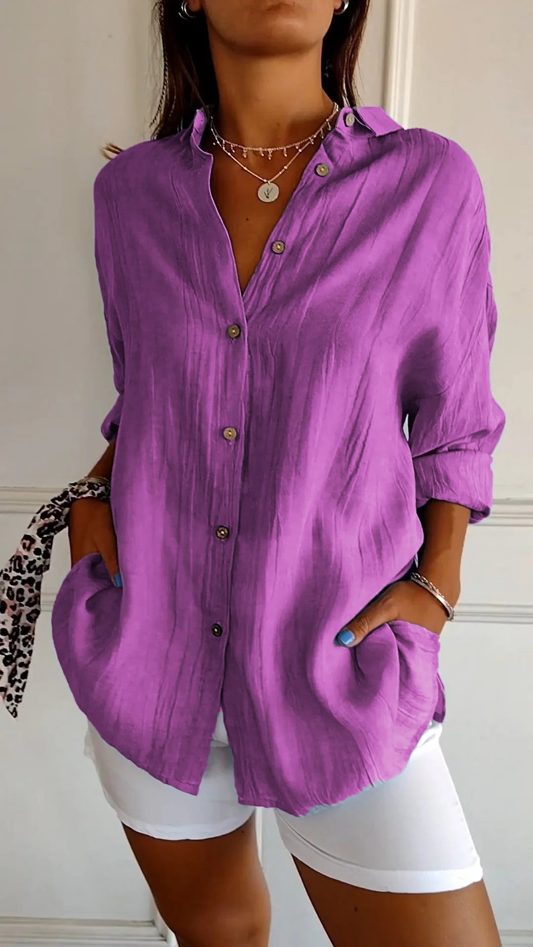 Willow | Women's Button Down Shirt for Summer
