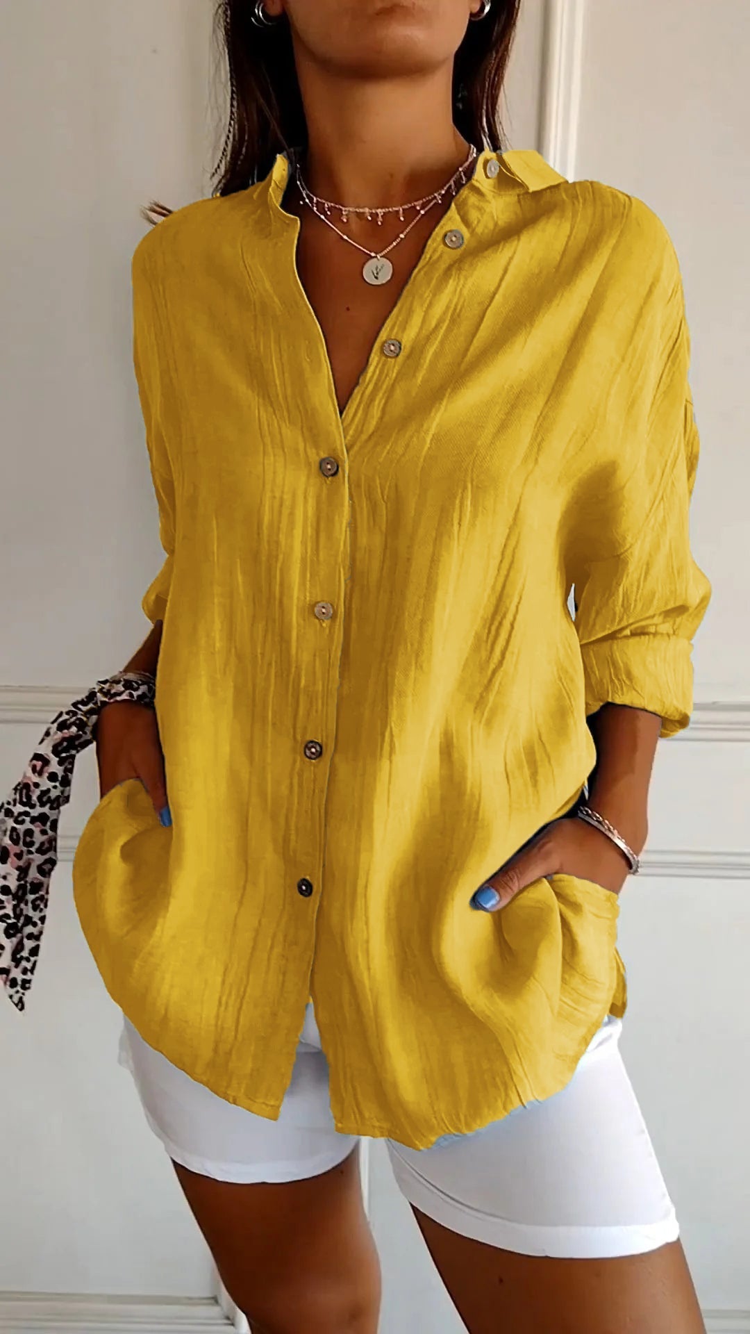 Willow | Women's Button Down Shirt for Summer