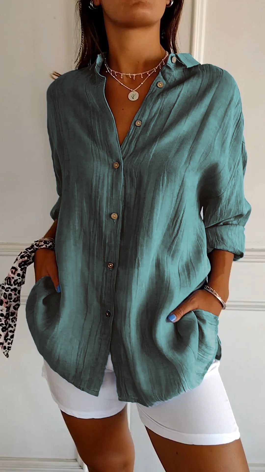 Willow | Women's Button Down Shirt for Summer
