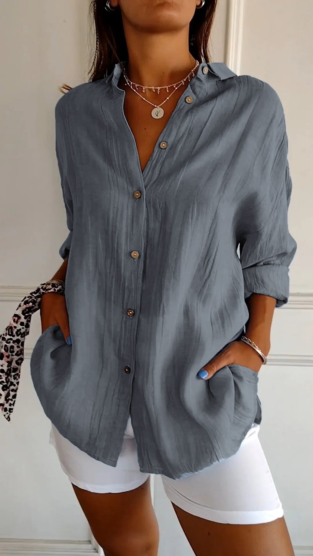Willow | Women's Button Down Shirt for Summer