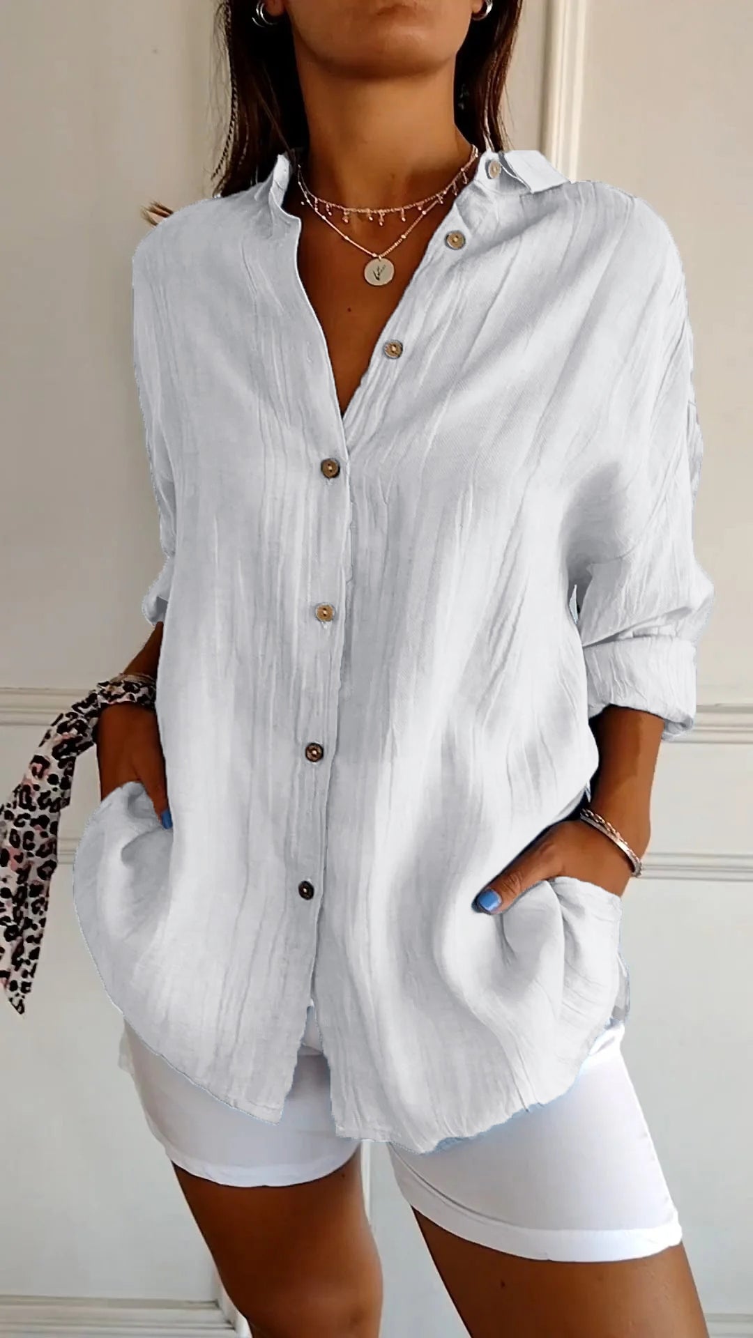 Willow | Women's Button Down Shirt for Summer