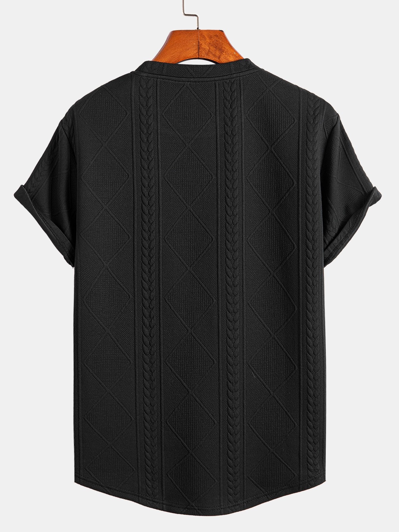 Harrison | Men's Geometric 2 Piece T-Shirt & Shorts Set