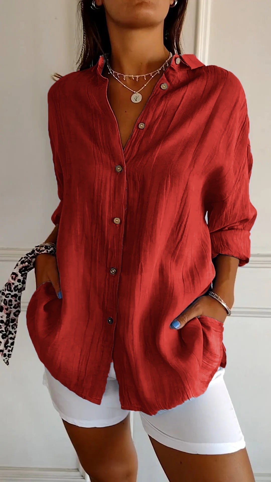 Willow | Women's Button Down Shirt for Summer