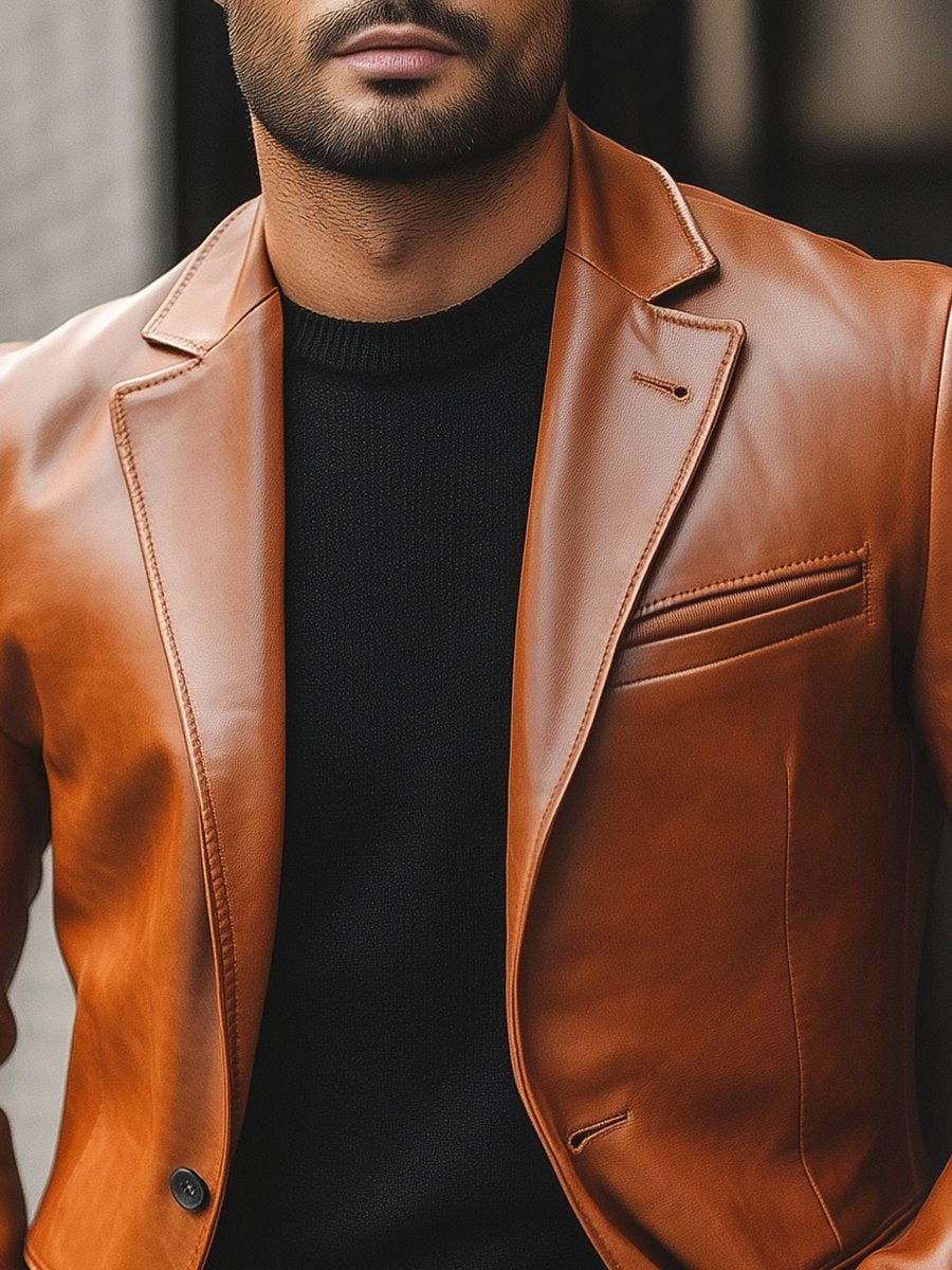 Elegant Premium Leather Jacket
