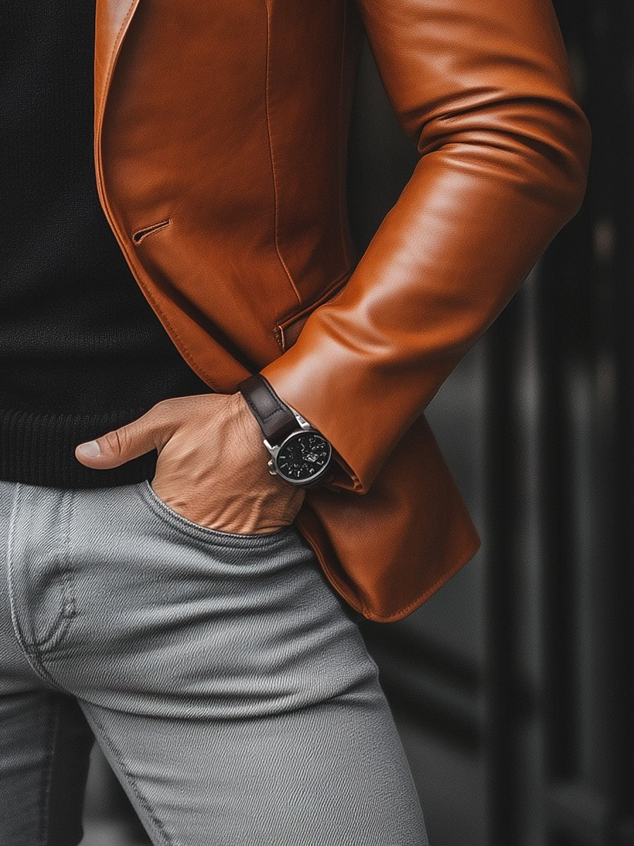 Elegant Premium Leather Jacket
